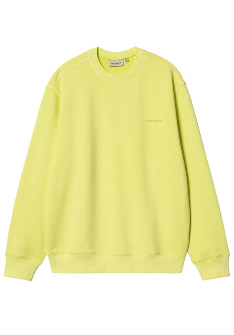 duster script sweat man lime in cotton CARHARTT WIP | I03306529T.GD
